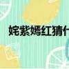 姹紫嫣紅猜什么生肖（姹紫嫣紅打一生肖）