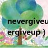 nevergiveupbeforeyouredead翻譯（nevergiveup）