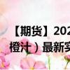 【期貨】2024年10月10日代碼（OJ）名稱（橙汁）最新實時數(shù)據(jù)