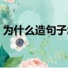 為什么造句子怎么寫(xiě)一年級(jí)（為什么造句子）