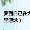 夢到自己在大海里游泳抓魚（夢到自己在大海里游泳）