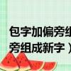 包字加偏旁組成新字再組詞怎么寫（包字加偏旁組成新字）