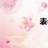 表老張楠先生（表老）