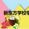 新東方學(xué)校學(xué)費(fèi)多少錢（新東方學(xué)校學(xué)費(fèi)多少）
