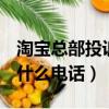 淘寶總部投訴電話9539怎么打（9510211是什么電話）