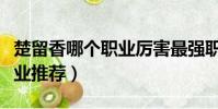 楚留香哪個職業(yè)厲害最強職業(yè)推薦(楚留香職業(yè)推薦)