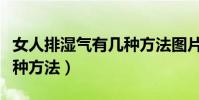 女人排濕氣有幾種方法圖片(女人排濕氣有幾種方法)