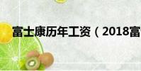 富士康歷年工資(2018富士康薪資調整)
