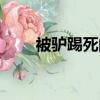 被驢踢死的人（驢被咬受驚踢奧迪）