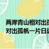 兩岸青山相對出孤帆一片日邊來的意思怎么寫（兩岸青山相對出孤帆一片日邊來的意思）