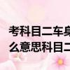 考科目二車(chē)身出線是掛科了嗎（車(chē)身出線是什么意思科目二）