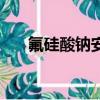 氟硅酸鈉安全技術(shù)說(shuō)明書（氟硅酸鈉）