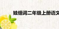 娃組詞二年級上冊語文(娃組詞)
