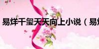 易烊千璽天天向上小說(易烊千璽天天向上)