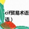 cif貿(mào)易術(shù)語下賣方的責任和義務(wù)（cif貿(mào)易術(shù)語）