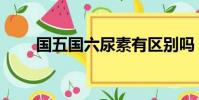 國(guó)五國(guó)六尿素有區(qū)別嗎(國(guó)五國(guó)六)