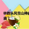 林教頭風(fēng)雪山神廟陸虞候火燒草料場(chǎng)概括（林教頭風(fēng)雪山神廟）