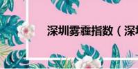深圳霧霾指數(shù)(深圳霧霾)