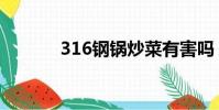 316鋼鍋炒菜有害嗎(316鋼)