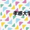 孝感大學(xué)是幾類大學(xué)（孝感大學(xué)）