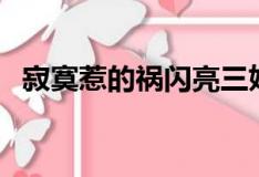 寂寞惹的禍閃亮三姐妹試聽(tīng)（寂寞惹的禍）