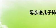 母親送兒子柿子